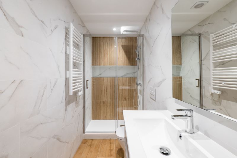 Walk-in Shower with Glass Doors